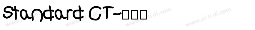 Standard CT字体转换